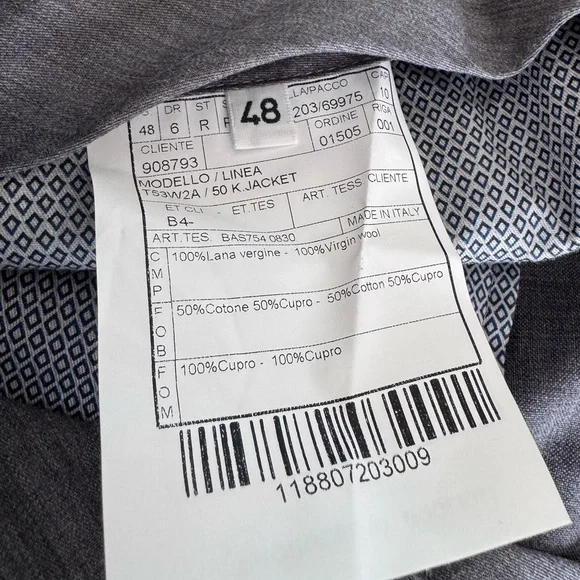 Boglioli Brown-Gray Mens Jacket with Subtle Texture